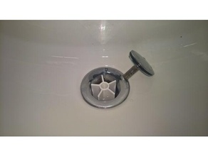sink hole cap holder bathroom 3d print model - Mito3D