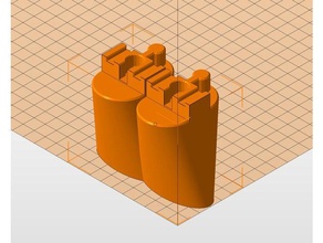 bridge support duble ikea toys games brio rail railway 3d print model - Mito3D