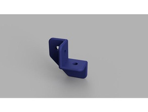 20x20mm corner bracket parts 2020 20x20 extrusion m5 nut thread 3d print model - Mito3D