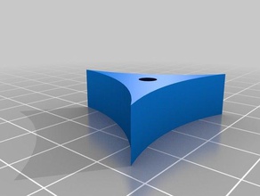 engrenagem triangulo concavo outils 3d print model - Mito3D