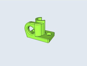 ender 3 pro filament guide 3d printer parts extruder leadscrew 3d print model - Mito3D