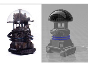 star wars force awakens sn-1f4 sifter droid niima outpost toy game accessories 3d print model - Mito3D