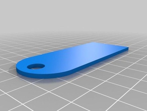 meine angepasste filament-Probe-tag 3d Drucker Zubehör 3d print model - Mito3D
