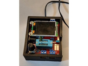 gm328 transistor testeur de cas l'électronique 3d print model - Mito3D