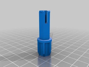 eje motor puerta Maschine tools 3d print model - Mito3D