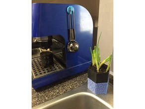 starbucks magnetic coffee scoop holder kitchen dining espresso 3d print model - Mito3D