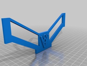 suporte chemin&eacutee v8 da scania 3d impressão 3d print model - Mito3D