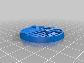 warlayer 40mm bases les jouets jeux warhammer 40k 3d print model - Mito3D