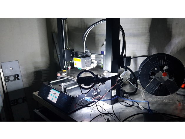 Genius c270 magnetst&aumlnder yüzük octoprint manyetik tutucu halka led 3d yazıcı aksesuarlar anycubic i3 mega monte edin camholder kasa ışık magnetstnder kamera web kamerası webcam 3D print model - Mito3D