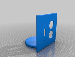 echo dot plate cover holder decor amazonecho amazon wall mount 3d print model - Mito3D