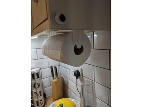 kitchen roll holder dining 3d print model - Mito3D