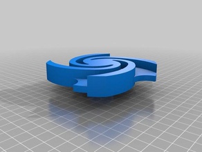 pump impeller machine tools 3d print model - Mito3D
