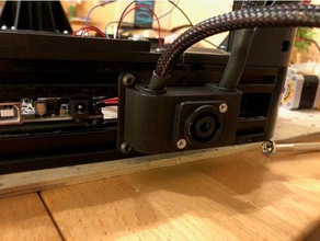anycubic kossel speakon conector de fuente alimentación 3d la impresora partes 3d print model - Mito3D