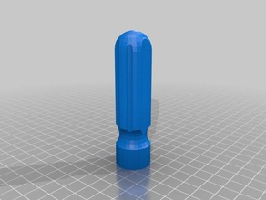 5mm Reibahle Griff tools angepasst 3d print model - Mito3D