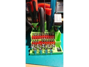 desktop tool tray holders boxes 3d print model - Mito3D