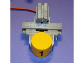 fischertechnik mini servo système de pinces la construction jouets 3d print model - Mito3D