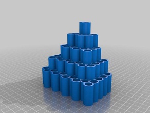 marker holder 2 containers 3d print model - Mito3D