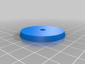40 mm miniature base 5mm hole toys games 3d print model - Mito3D