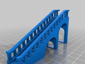 escalier buildings structures architecture ho scale 3d print model - Mito3D