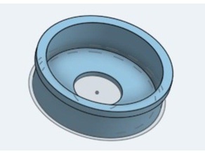 8-10g screw cap base household supplies 3d print model - Mito3D