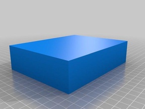 il mio personalizzato stomp box coperchio 1590 custodia elettronica 3d print model - Mito3D