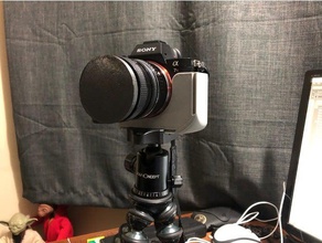 sony a7, a7r a7s soporte otros de la cámara fotografía trípode montaje en 3d print model - Mito3D