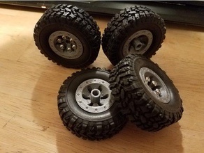 wpl beadlock stronger revision rc vehicles wheel c14 crawler 3d print model - Mito3D