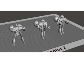 robotech meltrandi weibliche power-Rüstung Produktion der Linie 2a Spiele Kräfte Reich masters rrt wargame zentraedi 3d print model - Mito3D