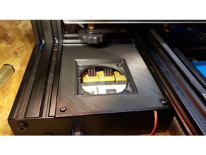 geeetech a10 v3 60mm fan board cover 3d printer parts 3d print model - Mito3D