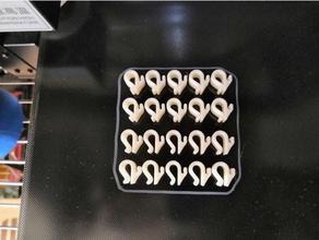 easy remove filament clip 18mm 04mm gap 3d printer accessories 3d print model - Mito3D