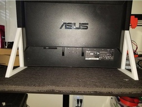 asus vh238 monitor stand computer 3d print model - Mito3D