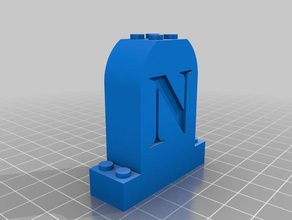 bingo blox lettered other 3d print model - Mito3D