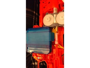 nerf oj stryfe pusher extension mechanical toys 3d print model - Mito3D