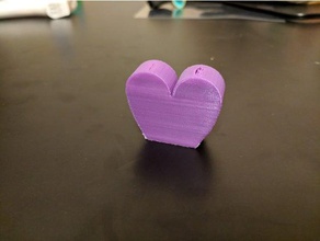 heart bag clip household supplies chip 3d print model - Mito3D