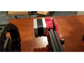 ender 3 y-axis stepper damper adapter 3d printer parts creality 3d print model - Mito3D