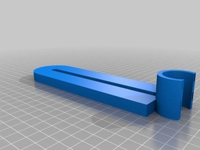 my customized pvc pipe bracket household 3d print model - Mito3D
