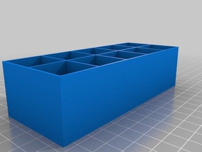 my customized hydro starter box outdoor garden 3d print model - Mito3D
