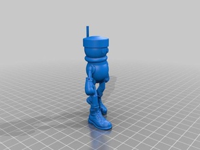 primide frome super smash bros sculptures 3d print model - Mito3D