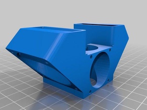 e3d v6 hot end part cooling fanduct printing 30mm 3dprintable 3d printer 40mm fan e3dv6 partcooling 3d print model - Mito3D