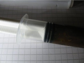 syringe plunger hand tools 3d print model - Mito3D