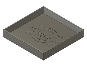 dice tray death guard toy game accessories 40k box warhammer 40000 3d print model - Mito3D