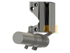 mpcnc Staub Schuh gantry mount Maschine tools katsu makita rt0701c 525 add-on 3d print model - Mito3D