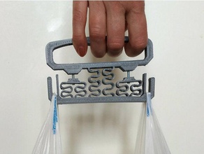 borsa di supporto ammortizzatore strumento i titolari caselle La stampa 3d bagholder primavera tanyaakinora 3d print model - Mito3D