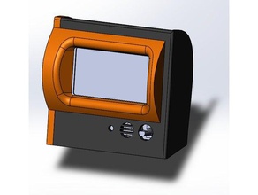 reprap descuento glcd enclouser 3d la impresión reprapdiscount 3d print model - Mito3D