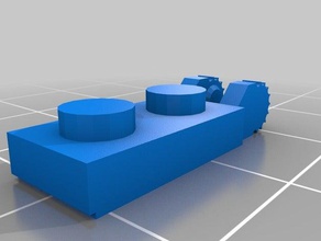 44302 lego tuğla inşaat oyuncaklar 3d print model - Mito3D
