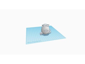 signor uovo 3d stampa 3d print model - Mito3D