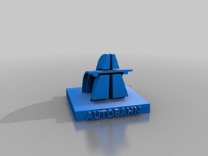 autobahn des signes logos 3d print model - Mito3D