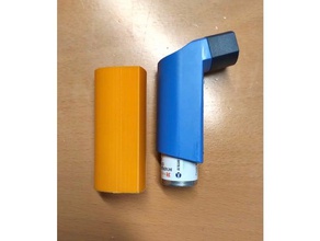 inteli generics inhaler travel cover other 3d print model - Mito3D