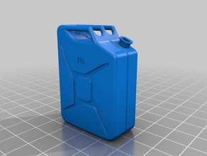 jerry can 1100 other 3d print model - Mito3D