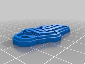 lidia keychains customized 3d print model - Mito3D
